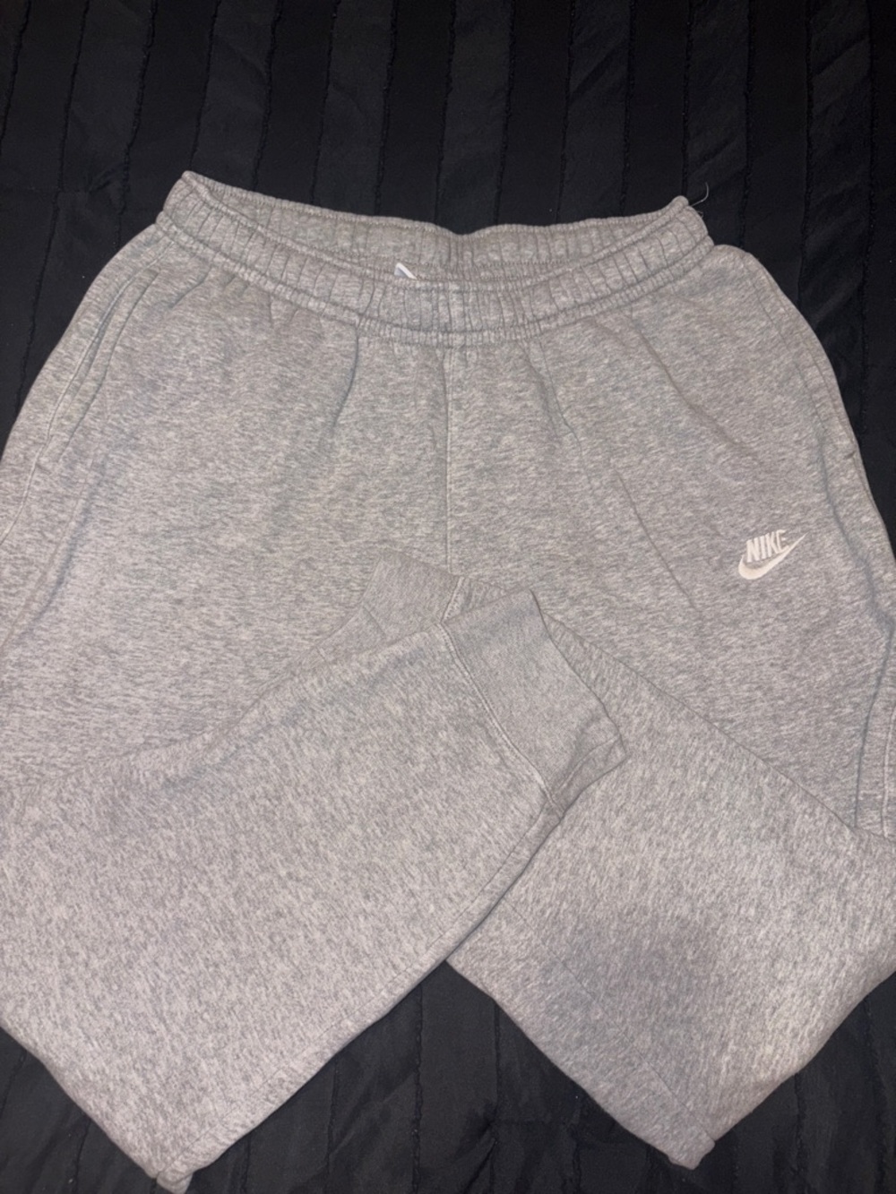 Nike Kids Gray Heather Jogger Sweatpants